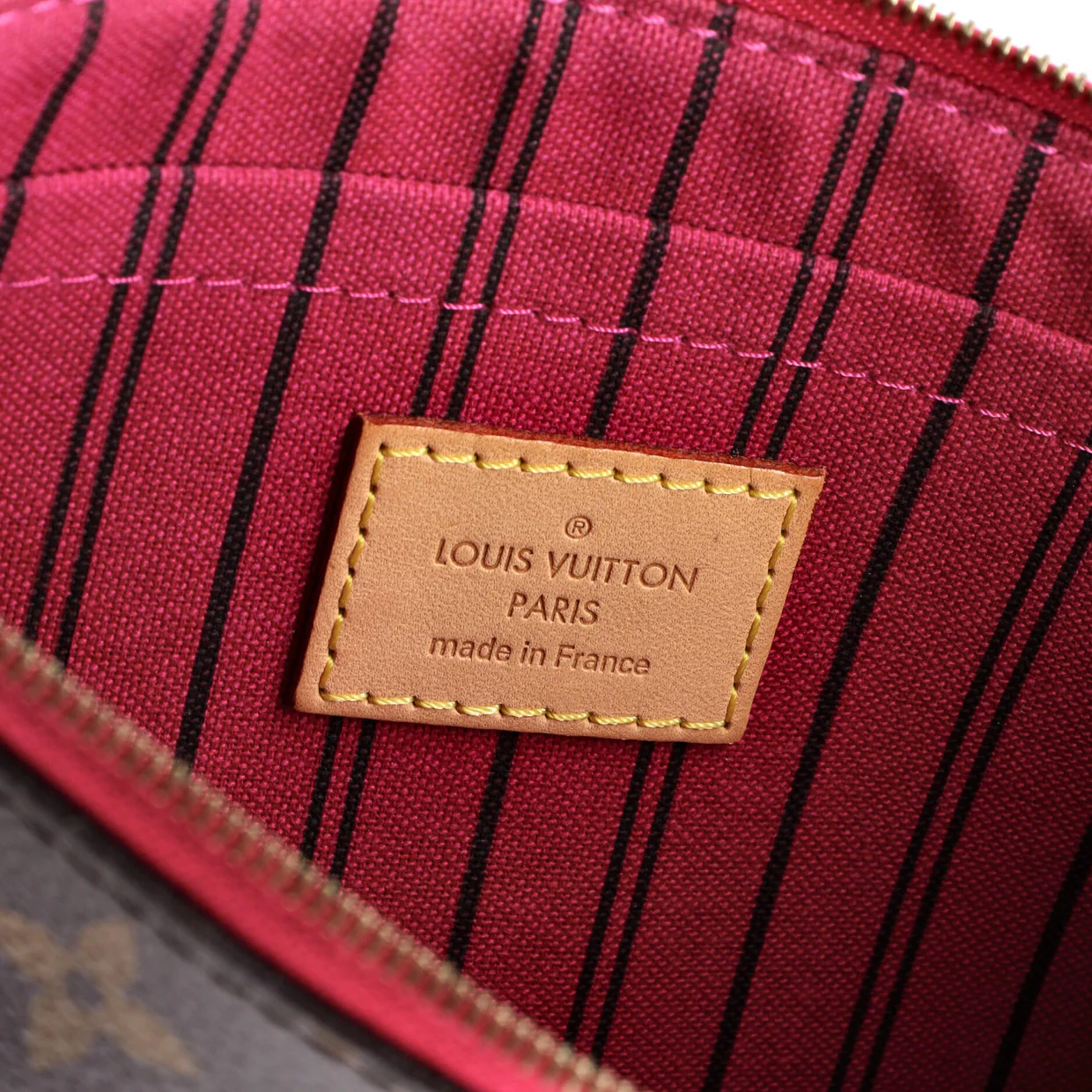 Neverfull Pochette Monogram Canvas Large - Deep Luxury