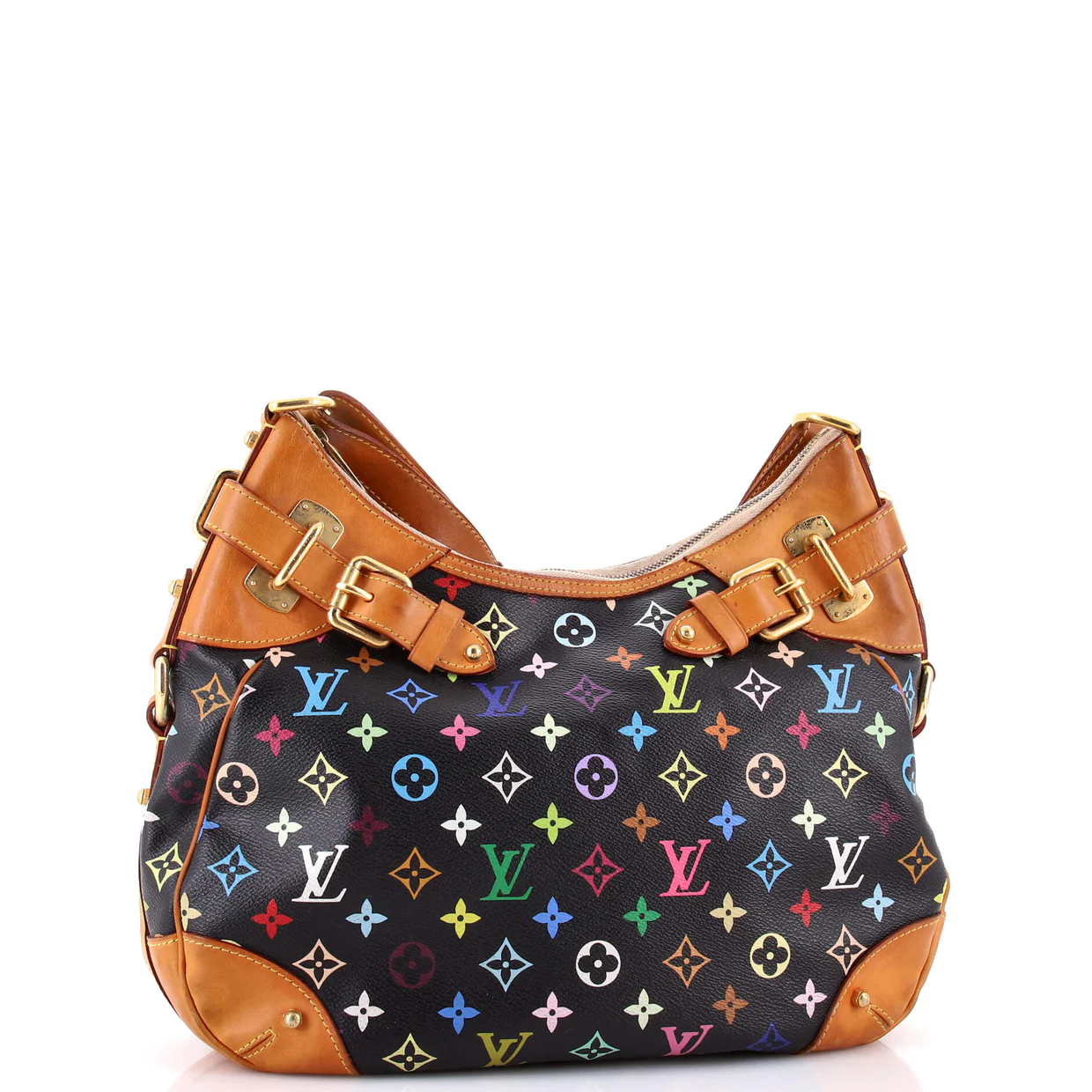 Greta Handbag Monogram Multicolor - Deep Luxury