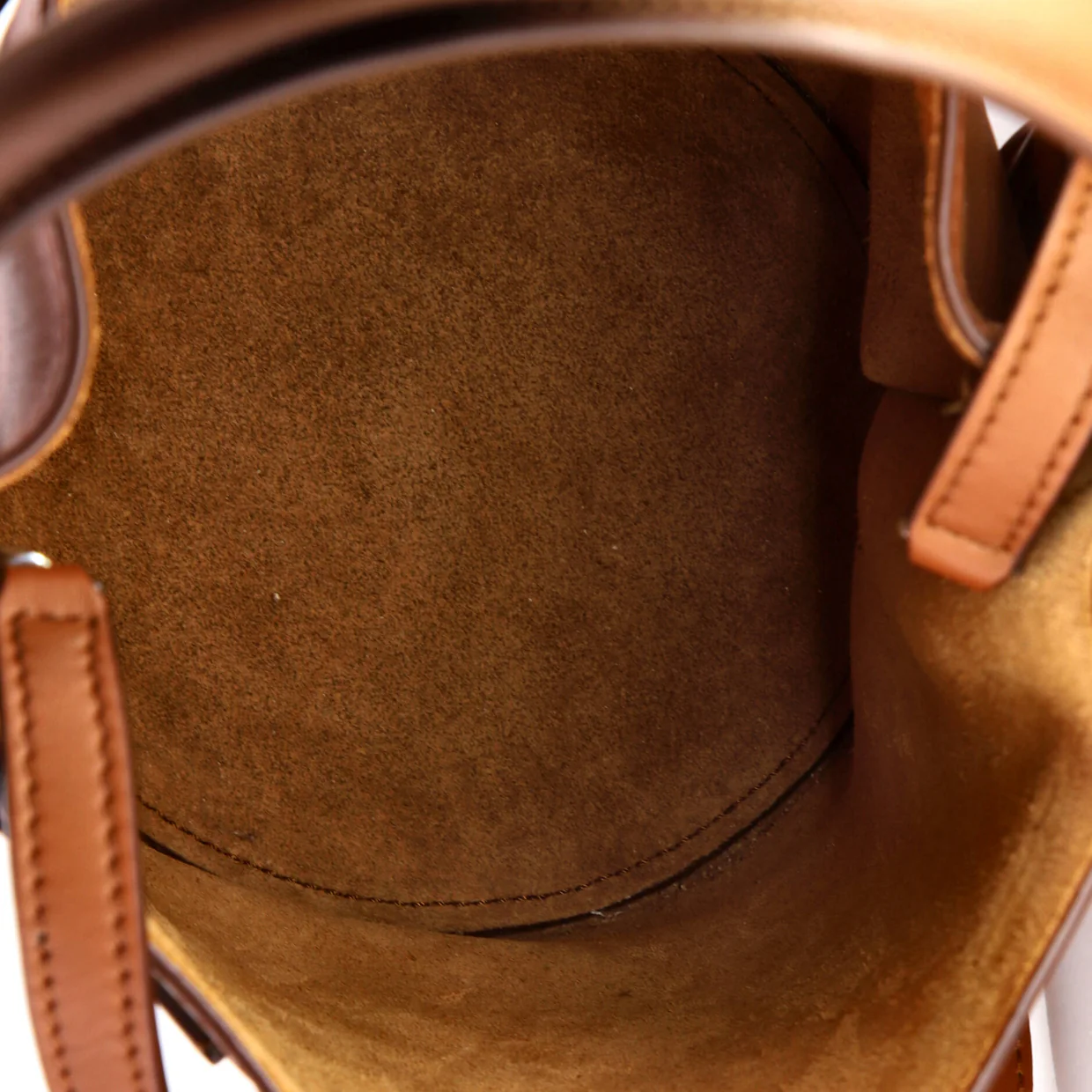 Big Bag Bucket Leather Nano - Deep Luxury