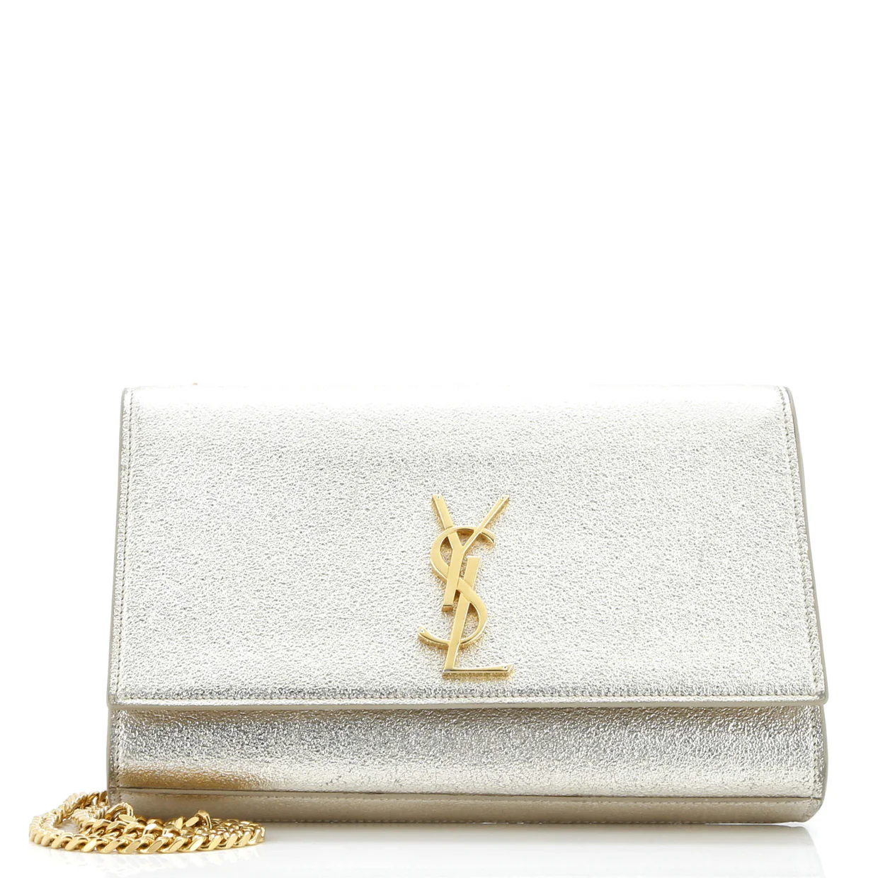 Classic Monogram Crossbody Bag Glitter Leather Medium - Deep Luxury