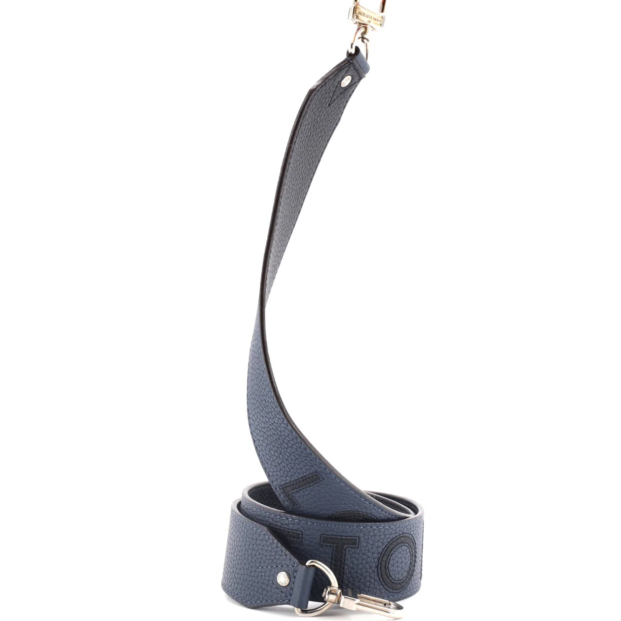 Logo Bandouliere Taurillon Leather - Deep Luxury