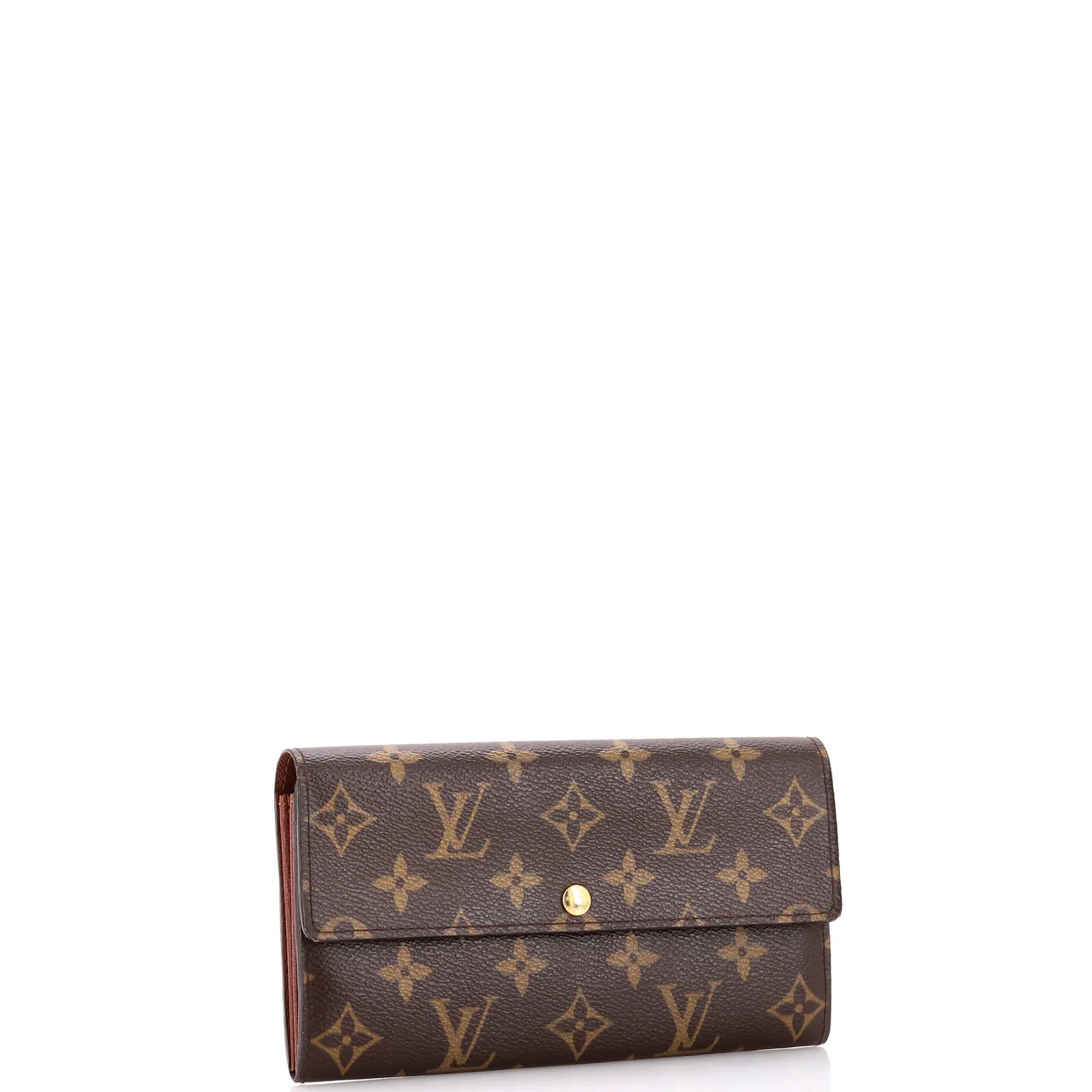 Sarah Wallet Monogram Canvas - Deep Luxury