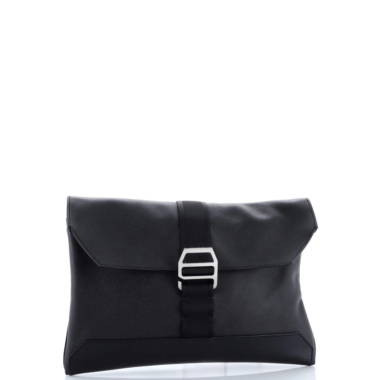 Cityslide Clutch Leather with Nylon - Deep Luxury
