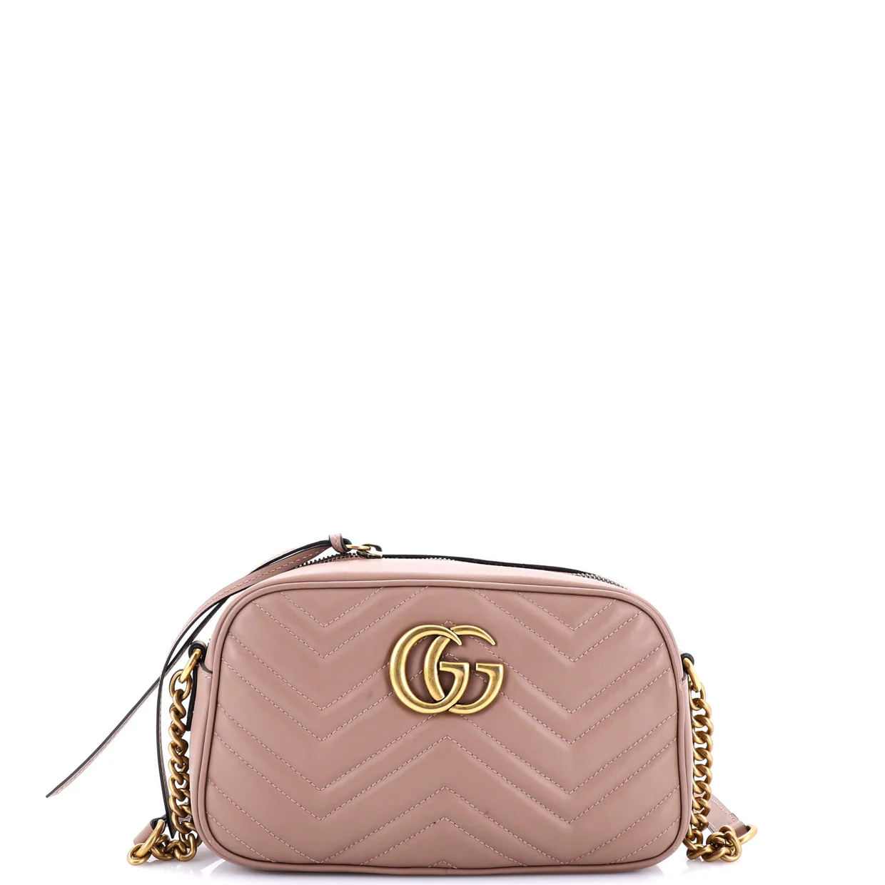 GG Marmont Shoulder Bag Matelasse Leather Small - Deep Luxury