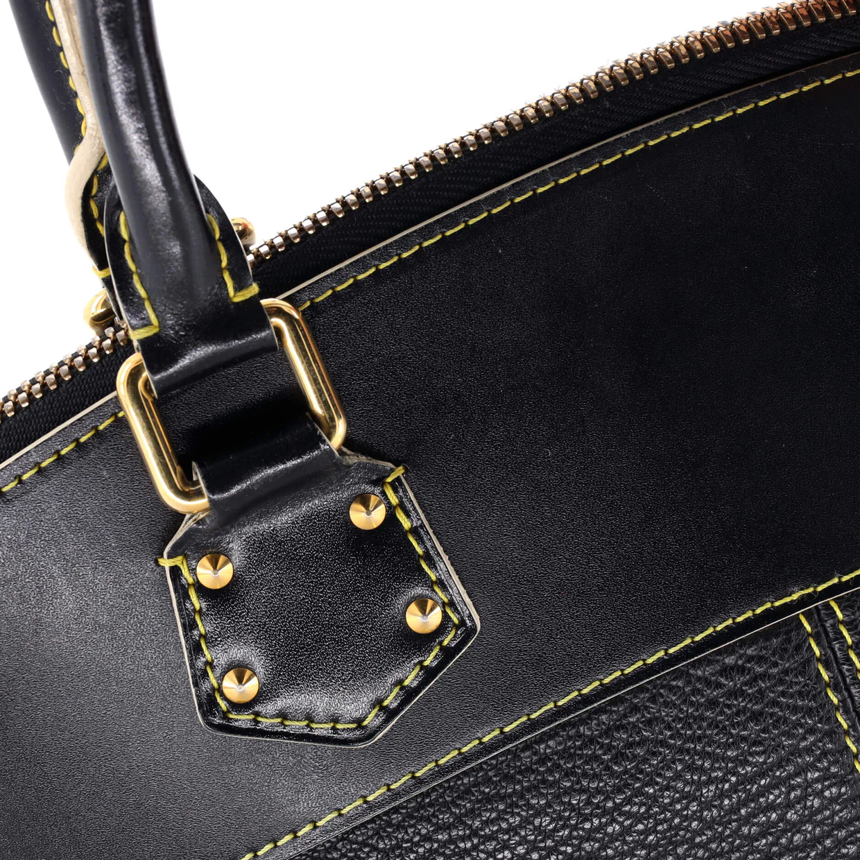 Suhali Lockit Handbag Leather MM - Deep Luxury