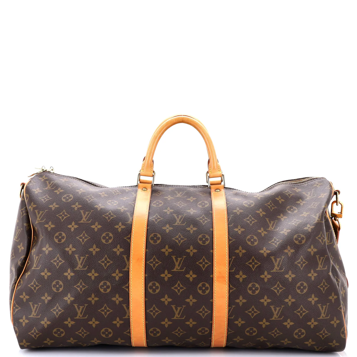 Keepall Bandouliere Bag Monogram Canvas 55 - Deep Luxury