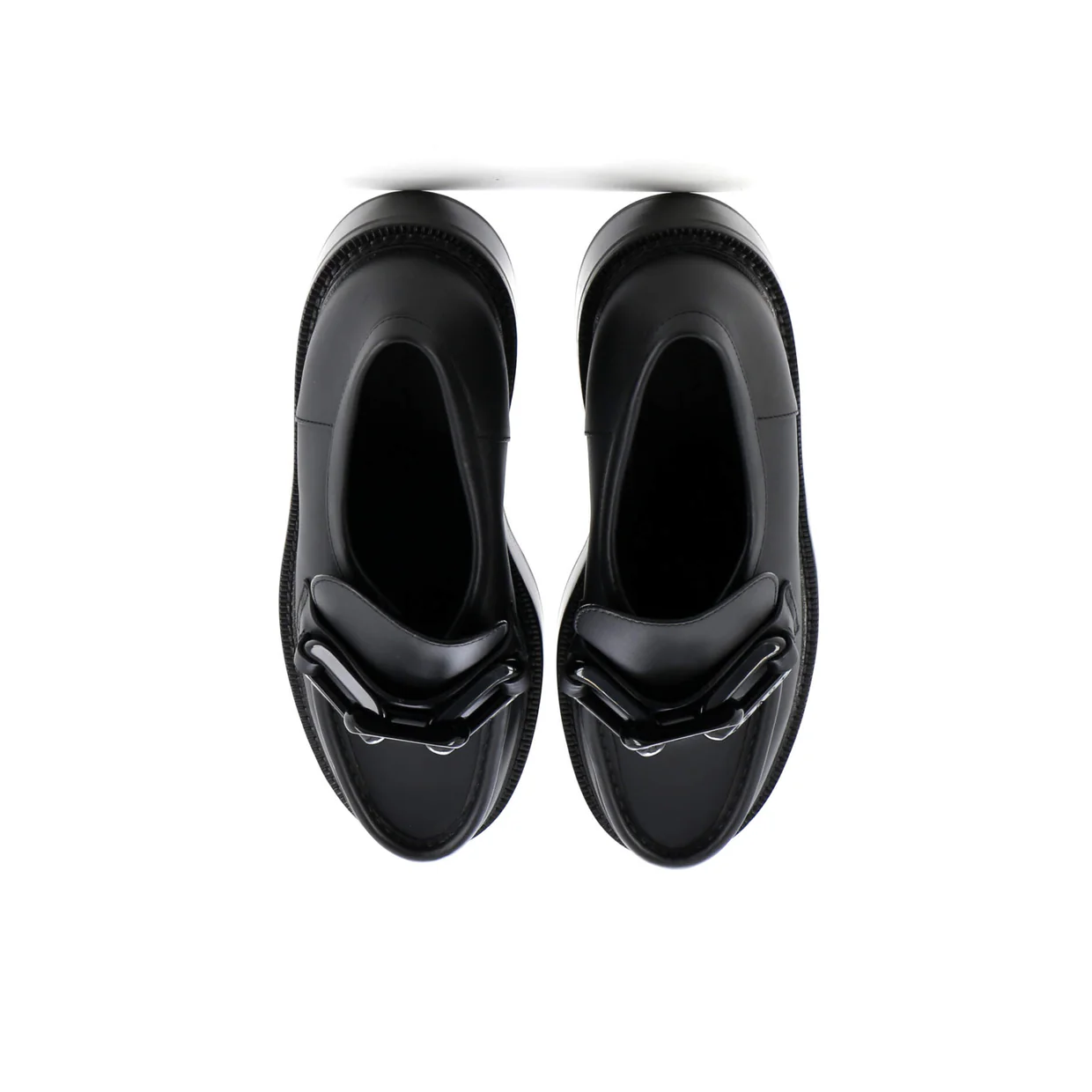 Women's Academy Chain Loafers Leather - Deep Luxury