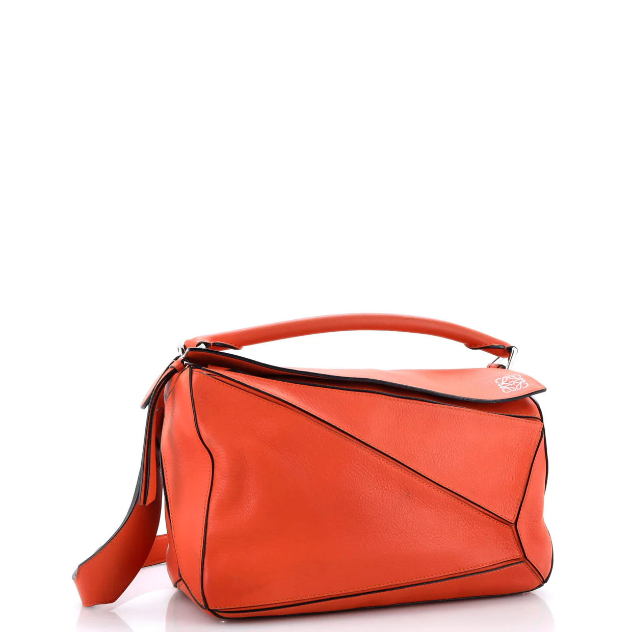 Puzzle Bag Leather Medium - Deep Luxury