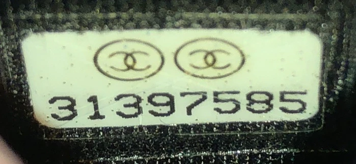 Coco Candy Card Holder on Chain Quilted Caviar - Deep Luxury