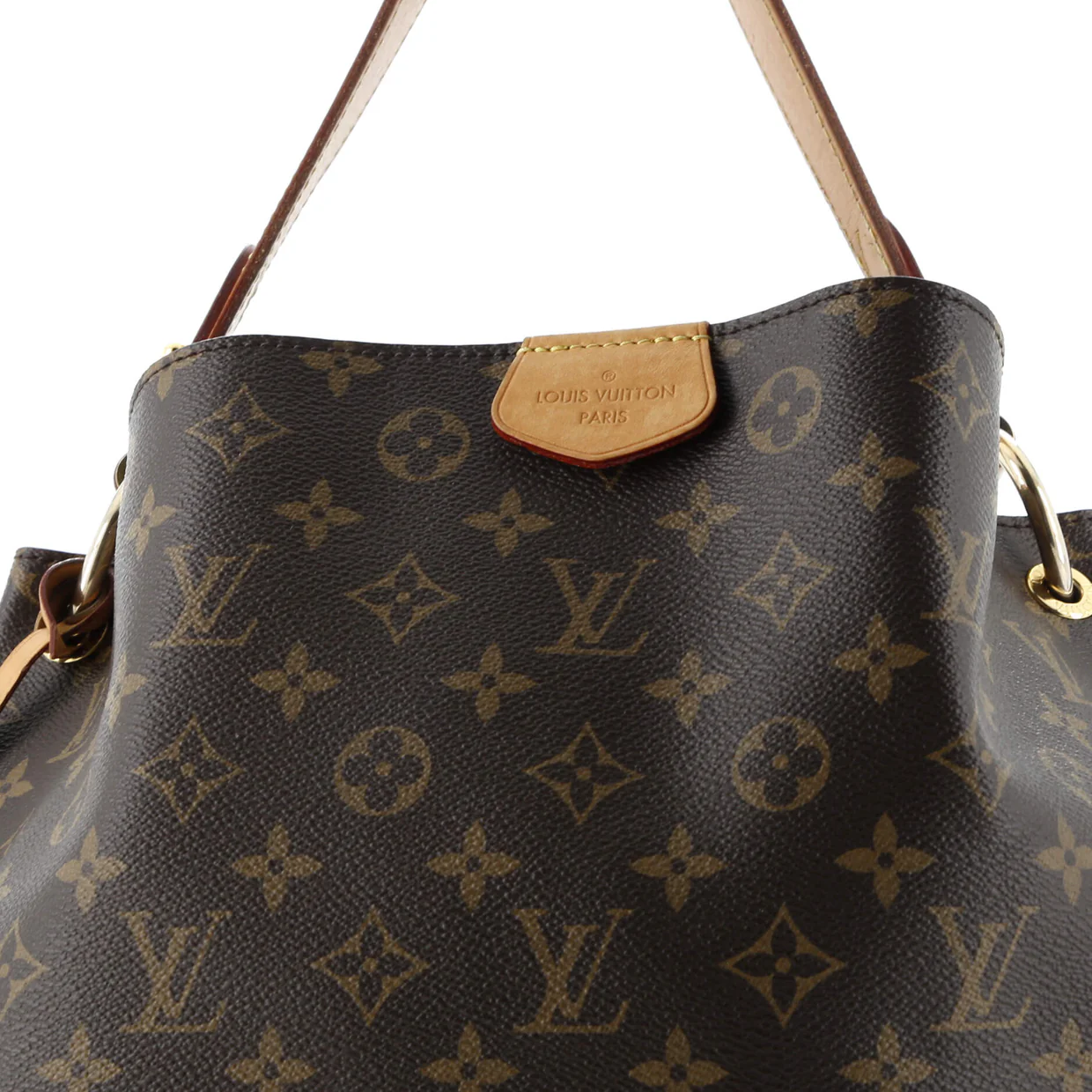 Graceful Handbag Monogram Canvas MM - Deep Luxury