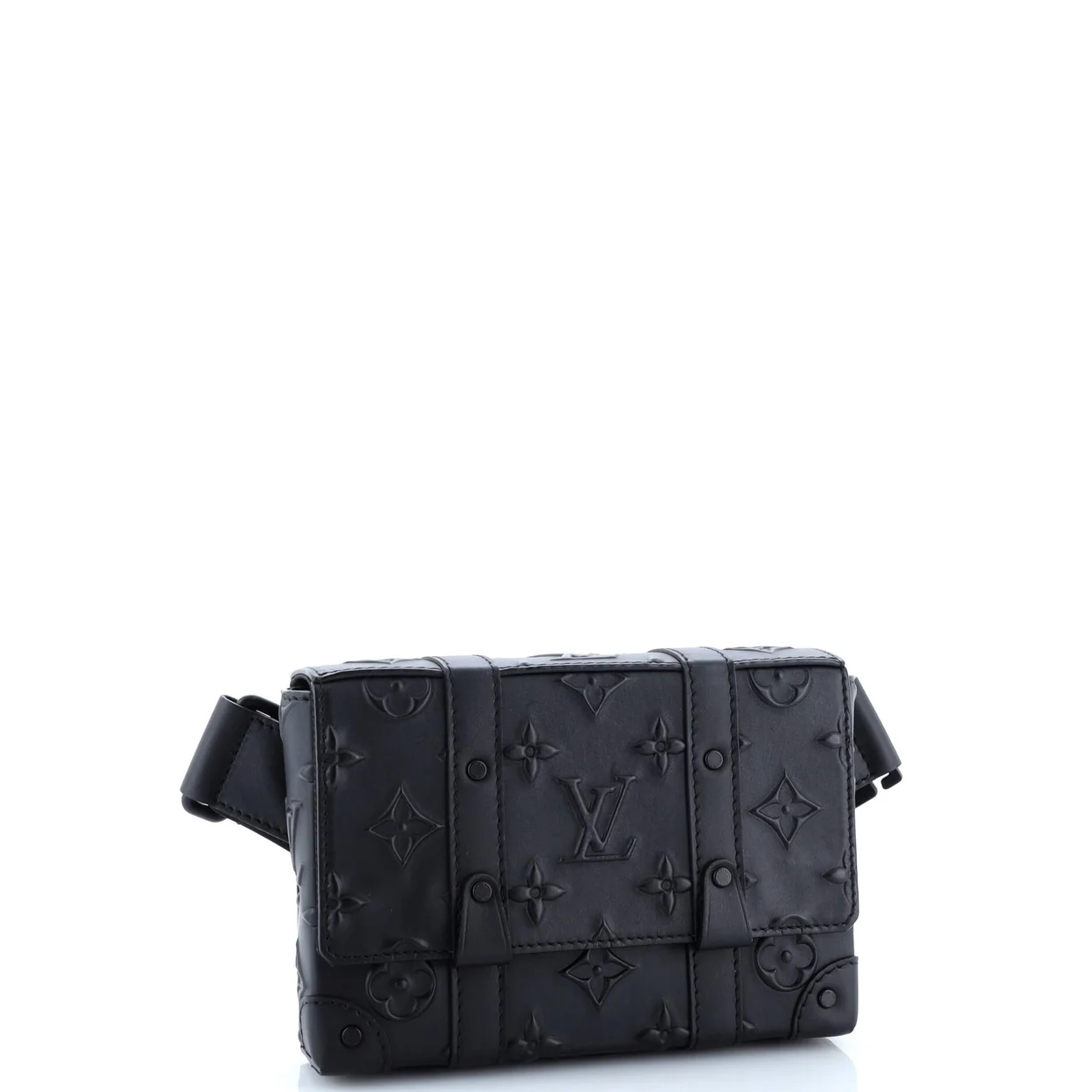 Trunk Slingbag Monogram Seal Leather - Deep Luxury