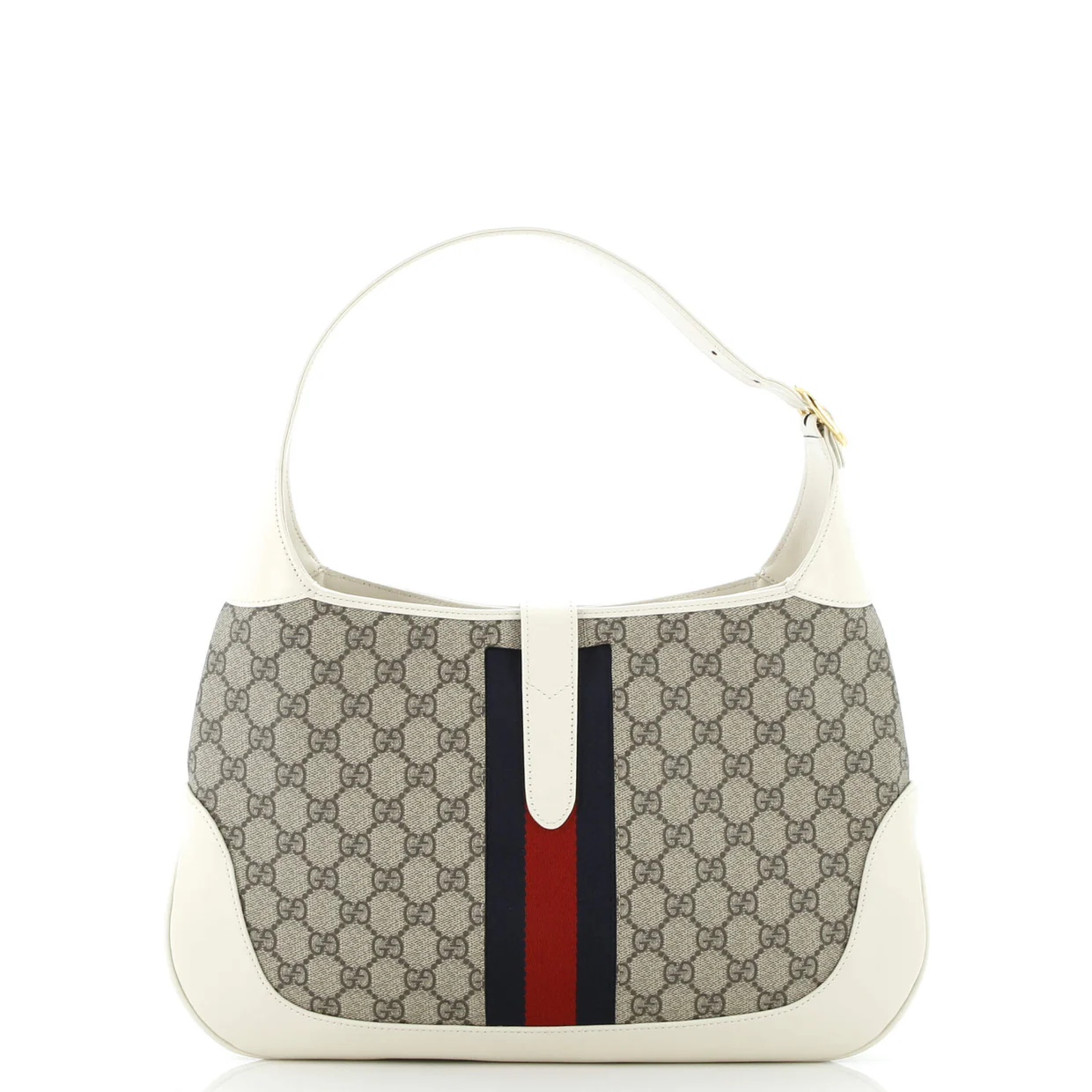 Jackie 1961 Hobo GG Coated Canvas Medium - Deep Luxury