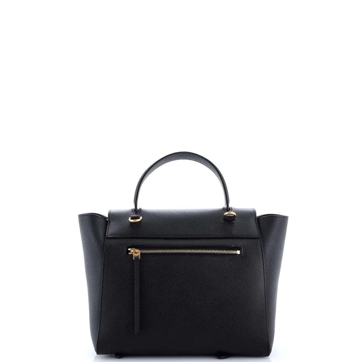 Belt Bag Textured Leather Micro - Deep Luxury