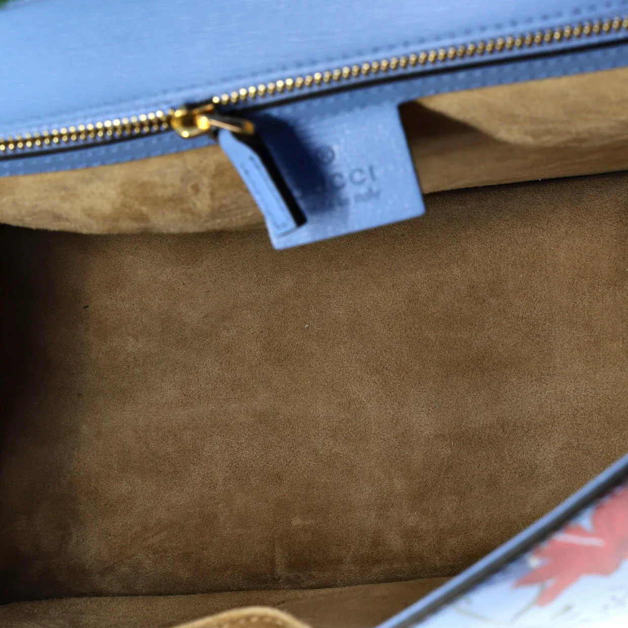 Sylvie Top Handle Bag Flora Leather Medium - Deep Luxury