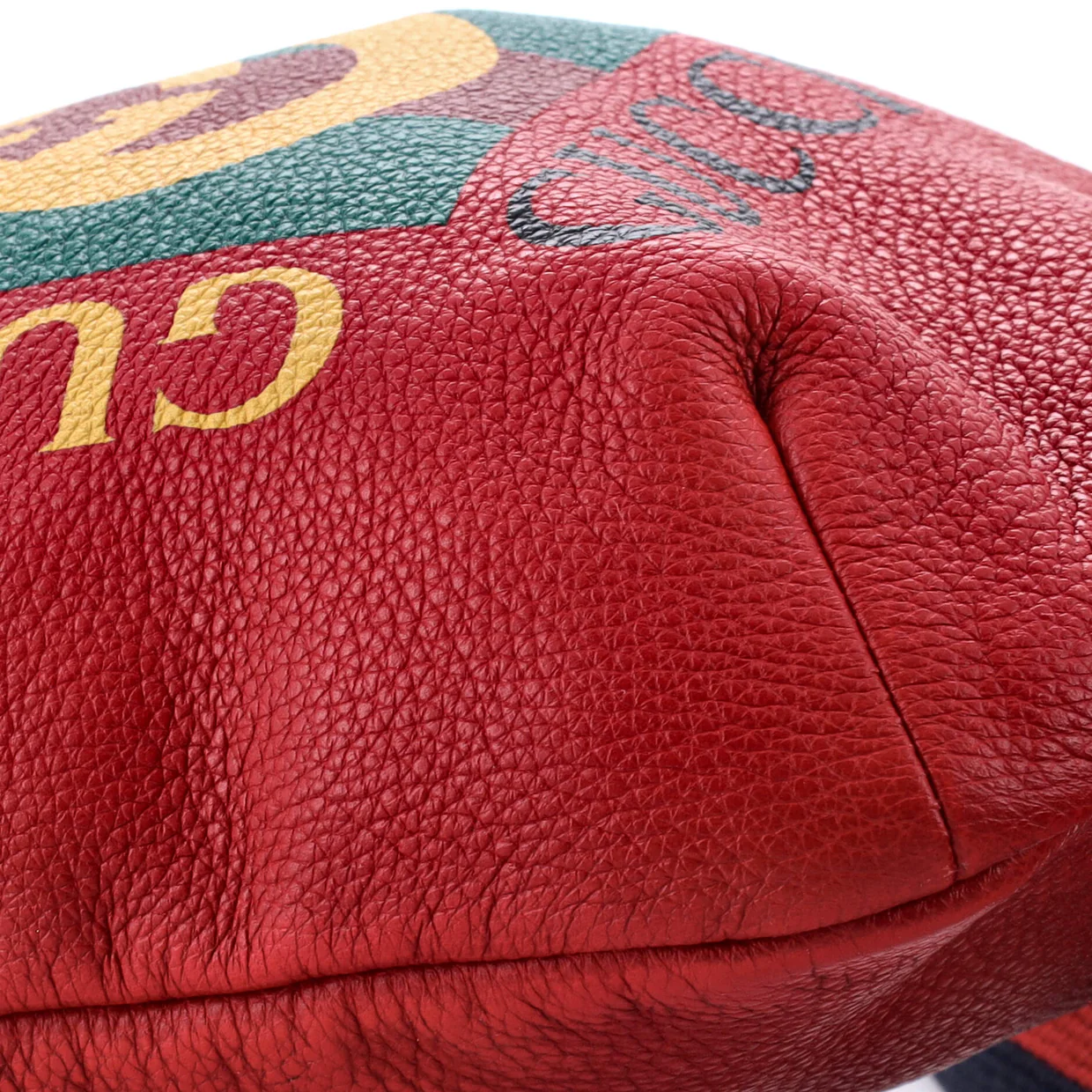 Logo Belt Bag Printed Leather Medium - Deep Luxury