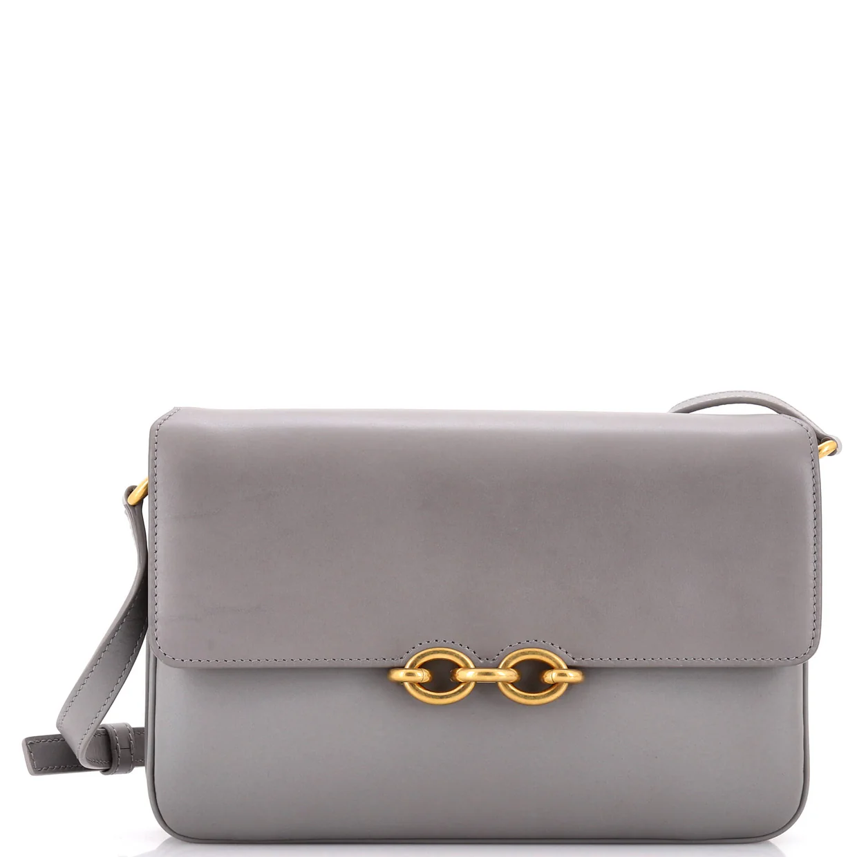 Le Maillon Shoulder Bag Leather Medium - Deep Luxury