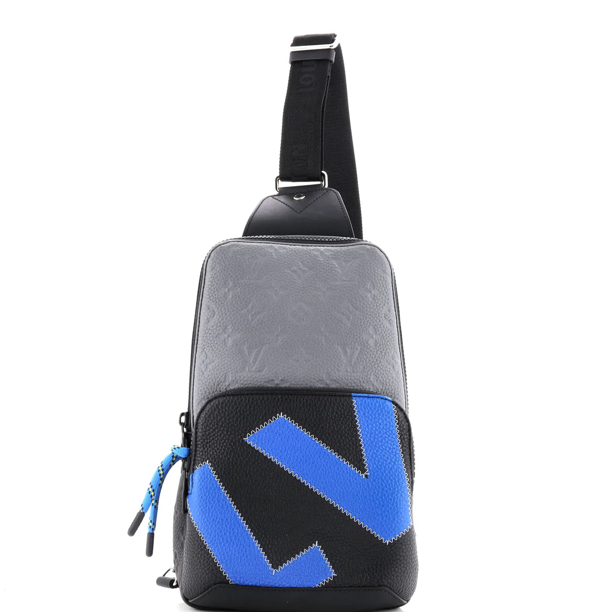Avenue Sling Bag Daybreak Colorblock Monogram Taurillon Leather - Deep Luxury