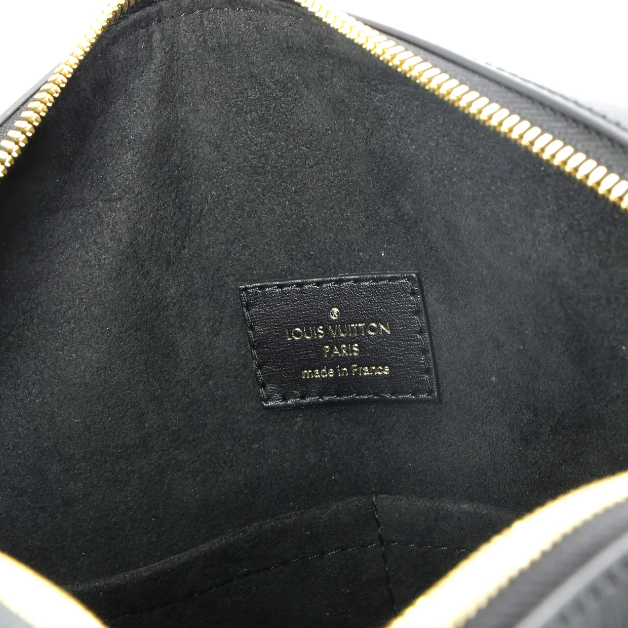 City Malle Handbag Reverse Monogram Canvas and Leather MM - Deep Luxury