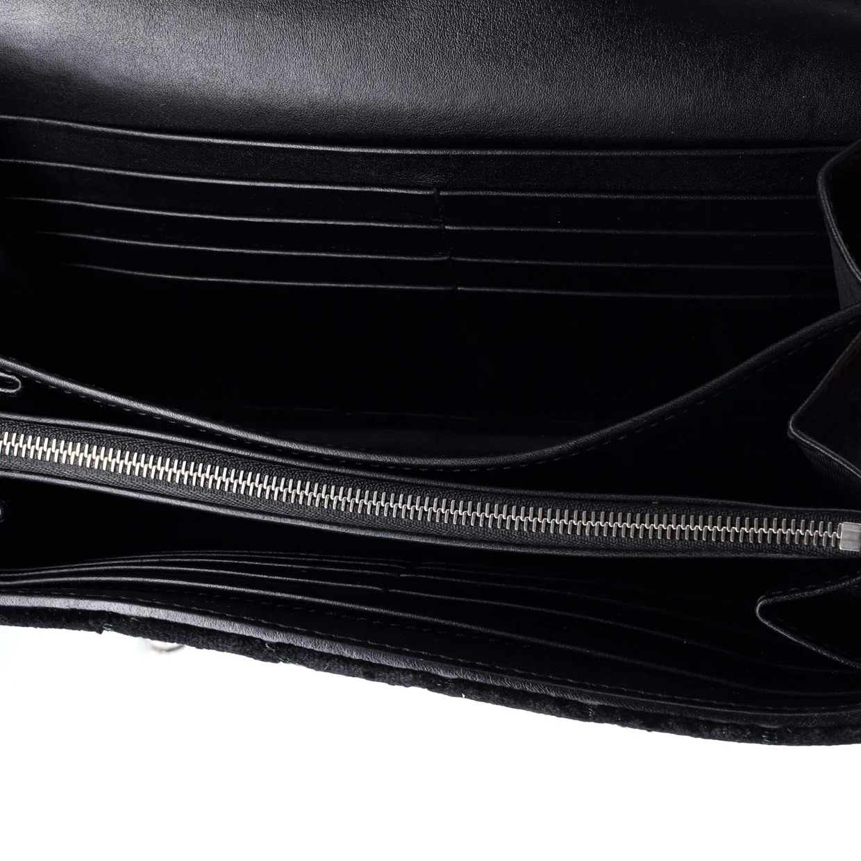 Dionysus Chain Wallet GG Velvet Small - Deep Luxury