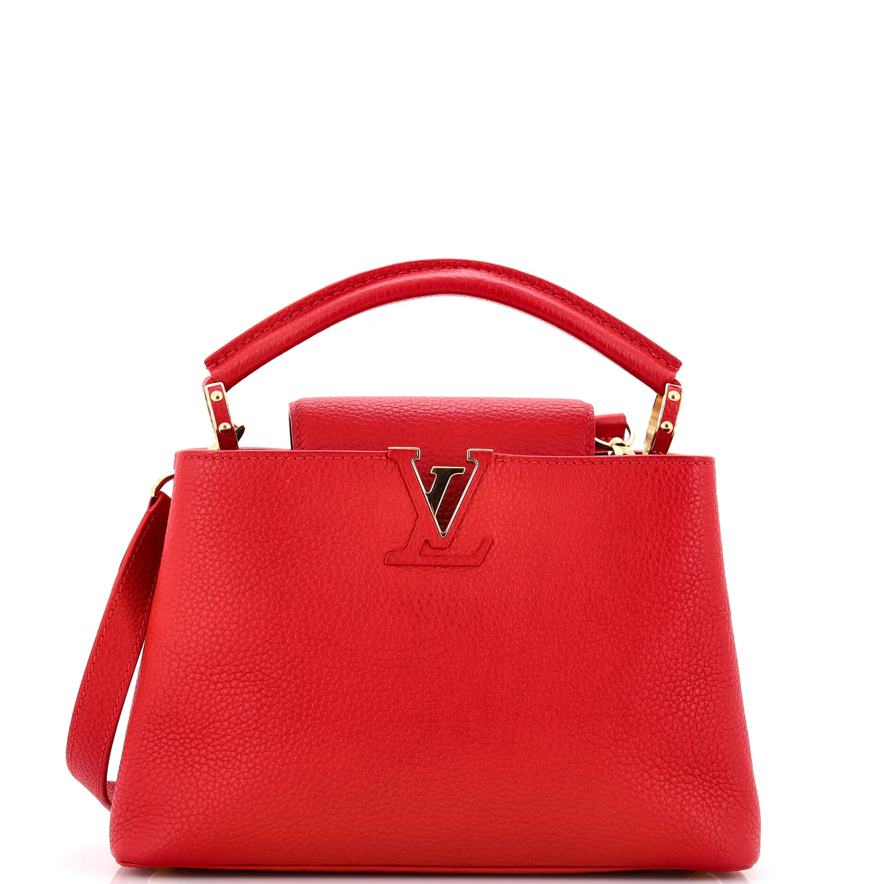 Capucines Bag Leather BB - Deep Luxury