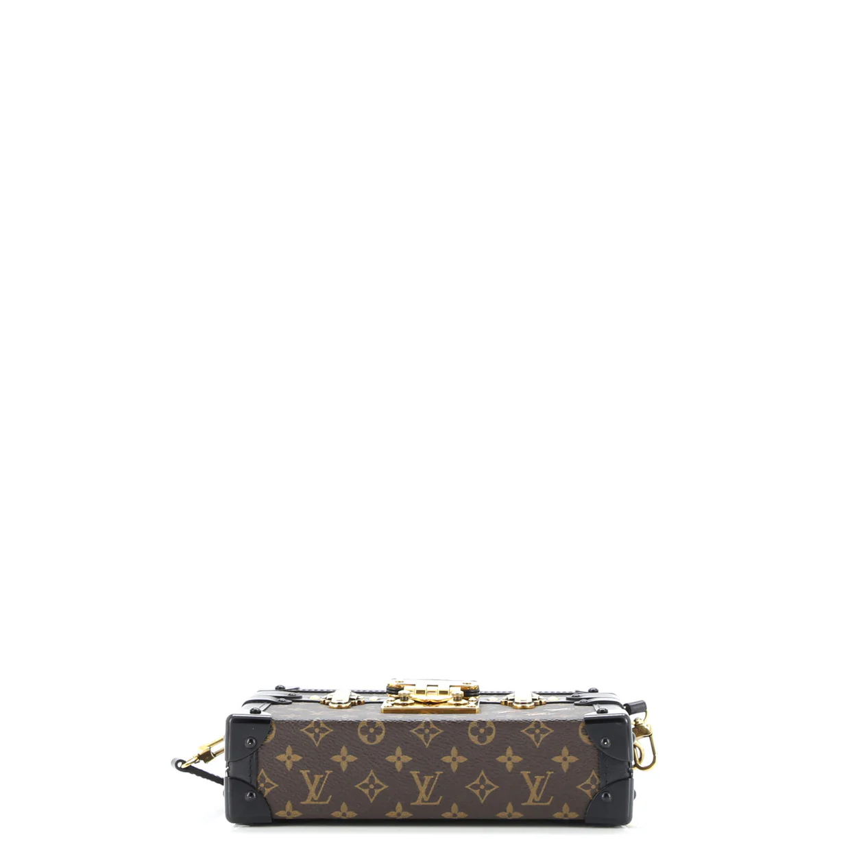 Petite Malle Handbag Monogram Canvas - Deep Luxury