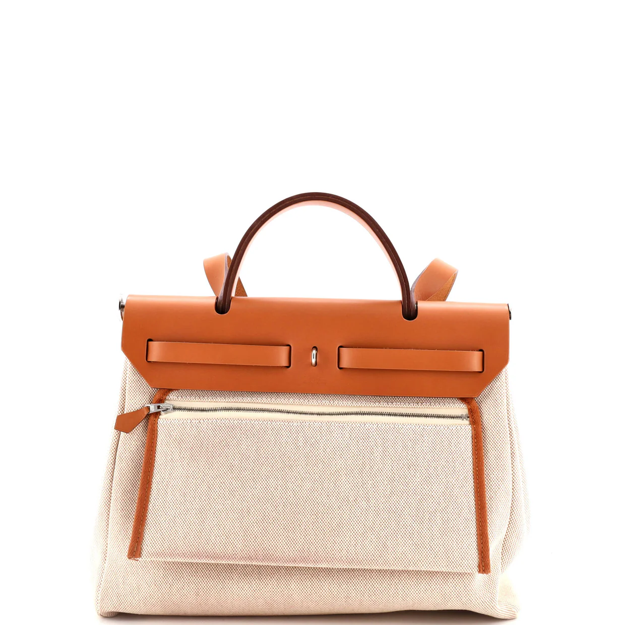 Herbag Zip Pegase Pop Toile and Leather 31 - Deep Luxury