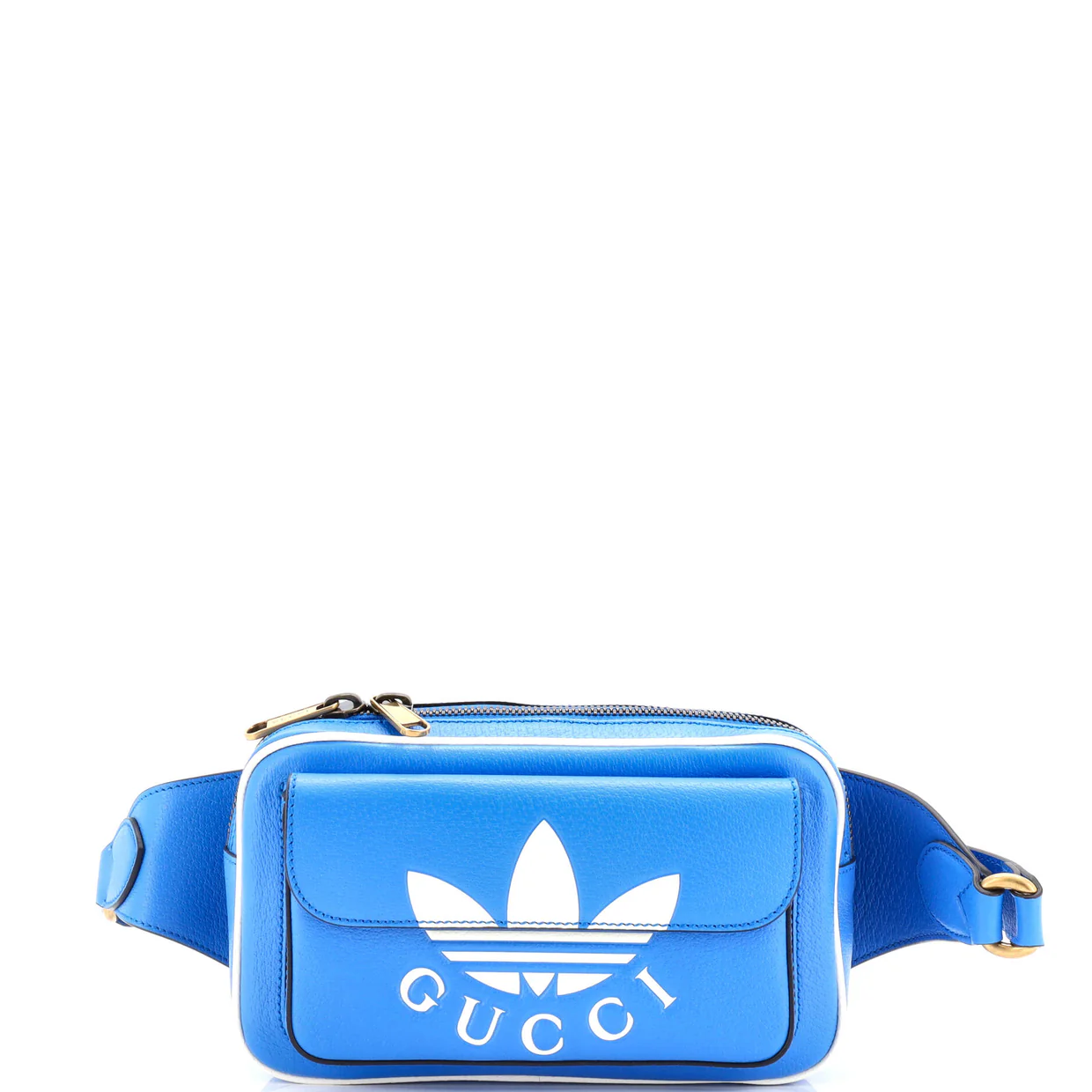x adidas Zip Belt Bag Leather - Deep Luxury