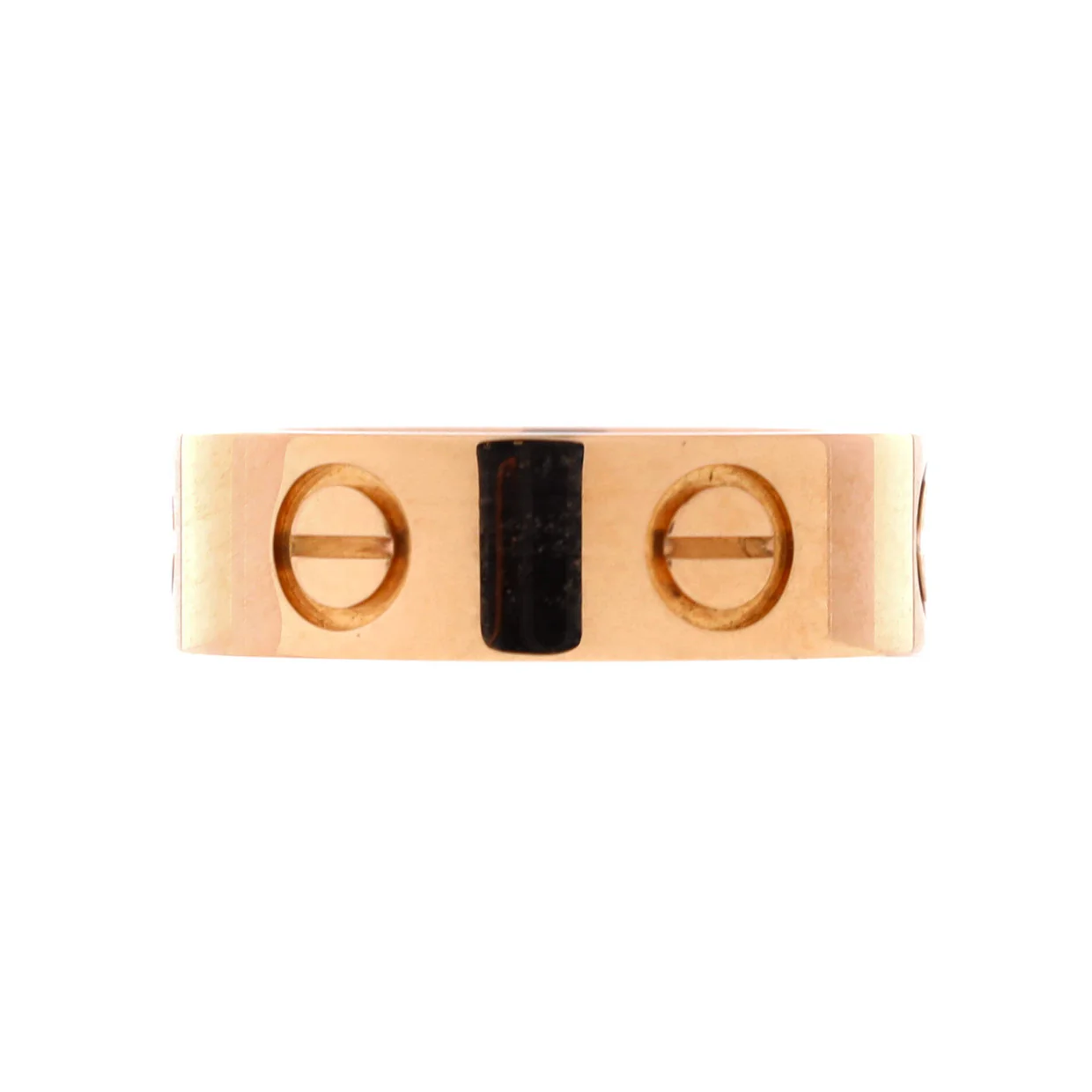 Love Band Ring 18K Rose Gold - Deep Luxury