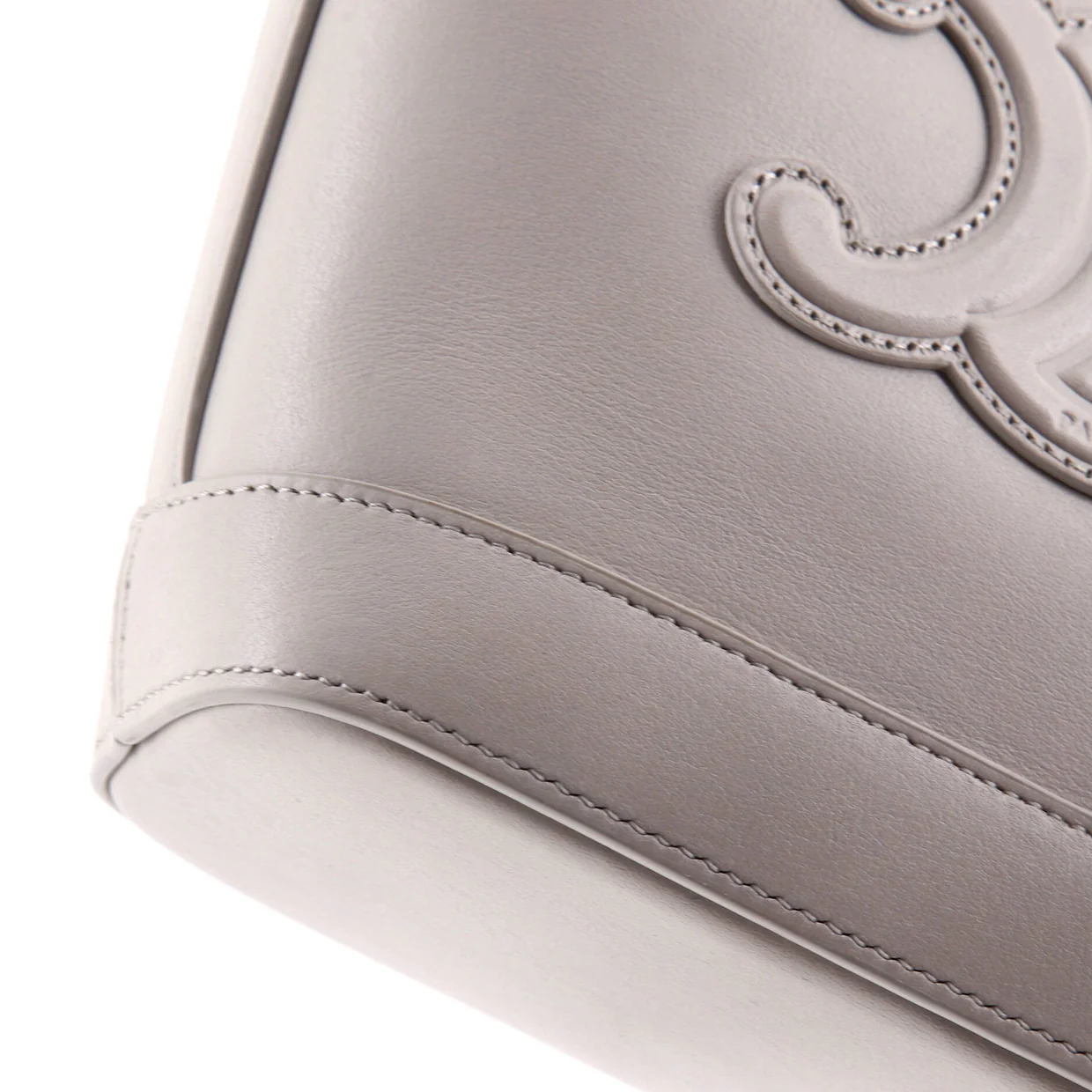 Cuir Triomphe Bucket Bag Leather Mini - Deep Luxury