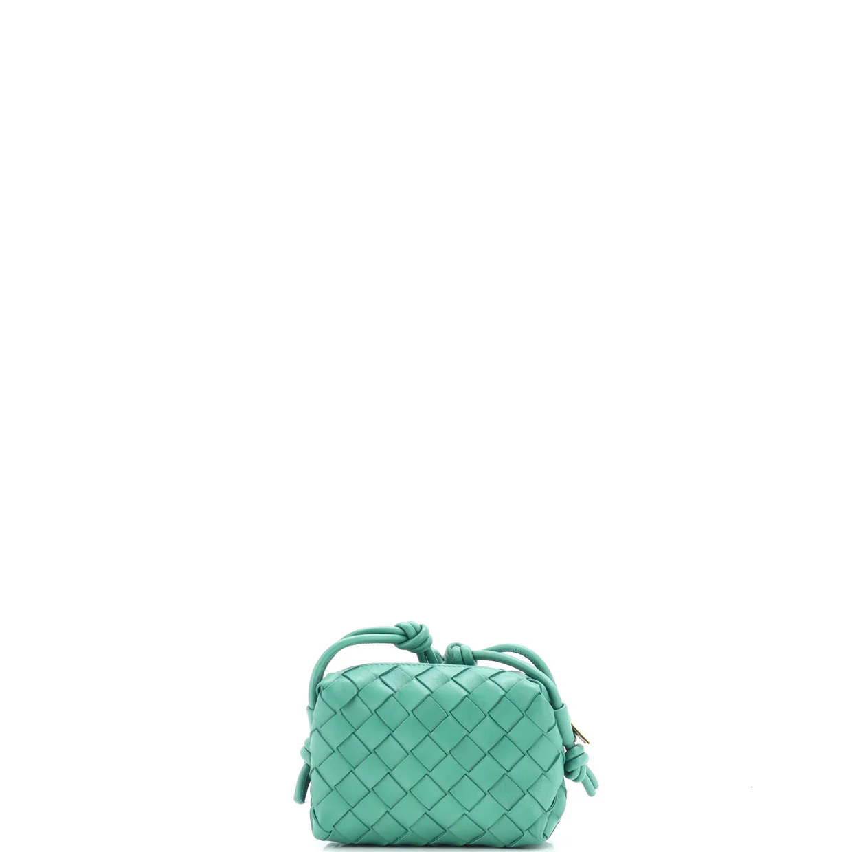 Loop Crossbody Bag Intrecciato Nappa Candy - Deep Luxury