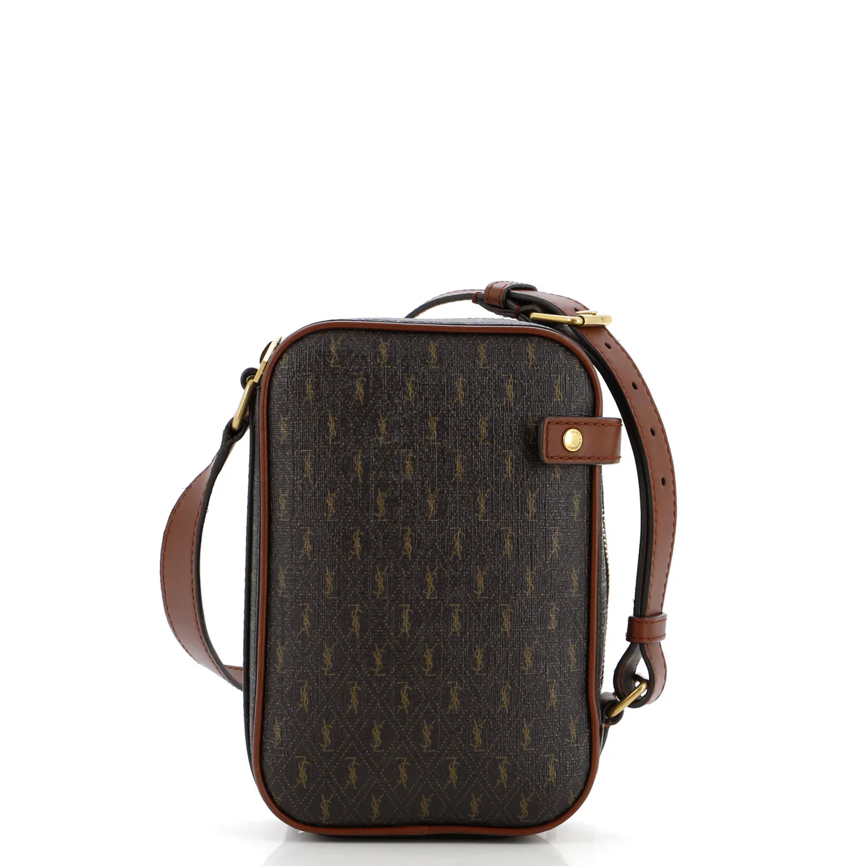 Le Monogramme Crossbody Pouch Monogram All Over Coated Canvas and Leather Small - Deep Luxury