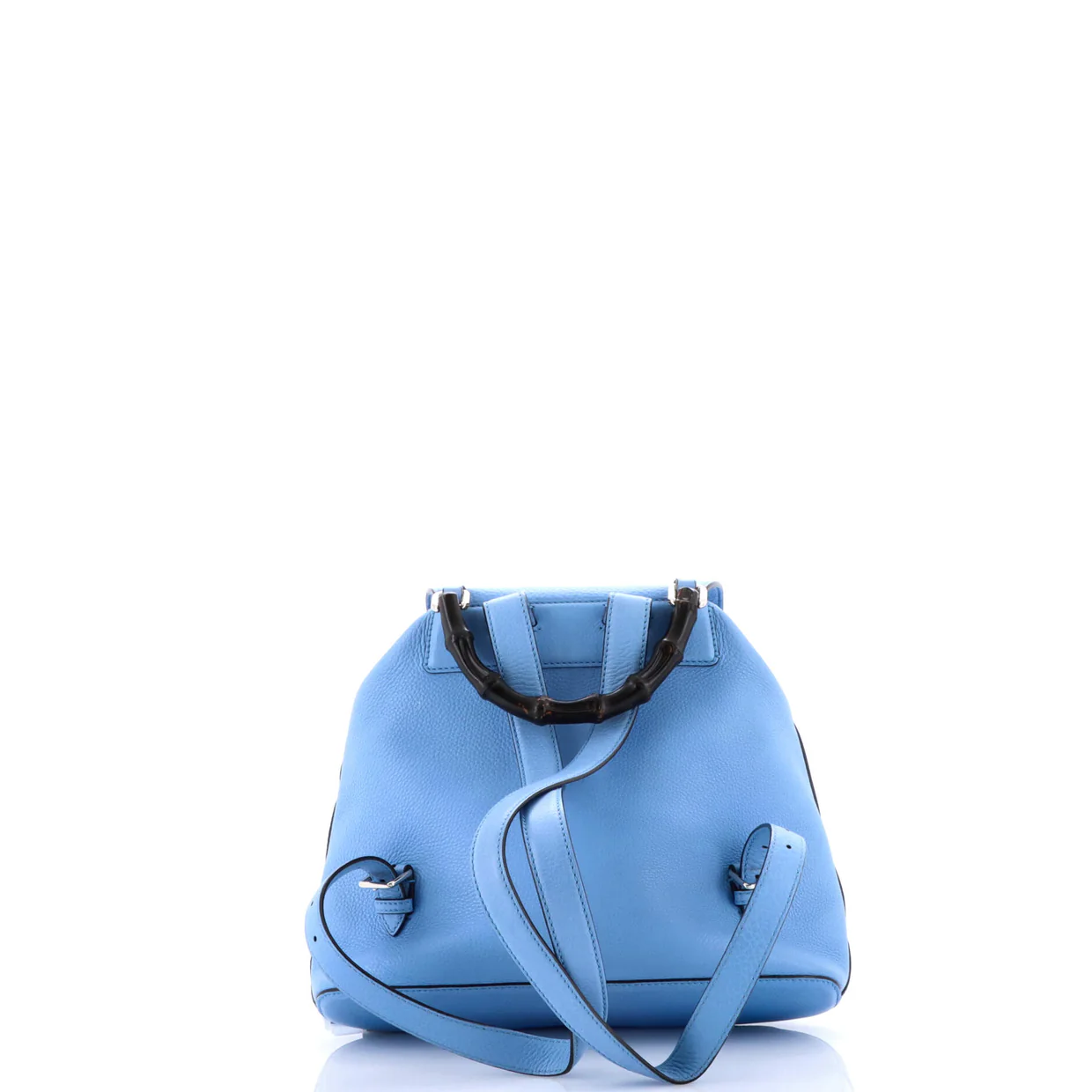 Bamboo Tassel Backpack Leather Medium - Deep Luxury