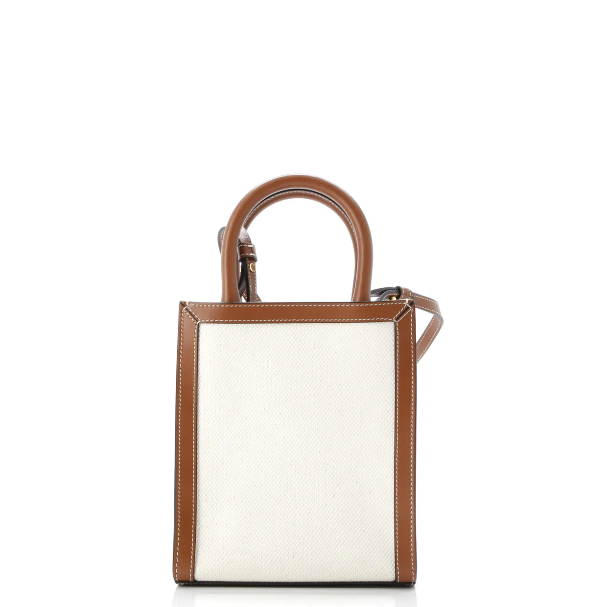 Sulky Vertical Cabas Tote Canvas with Leather Mini - Deep Luxury