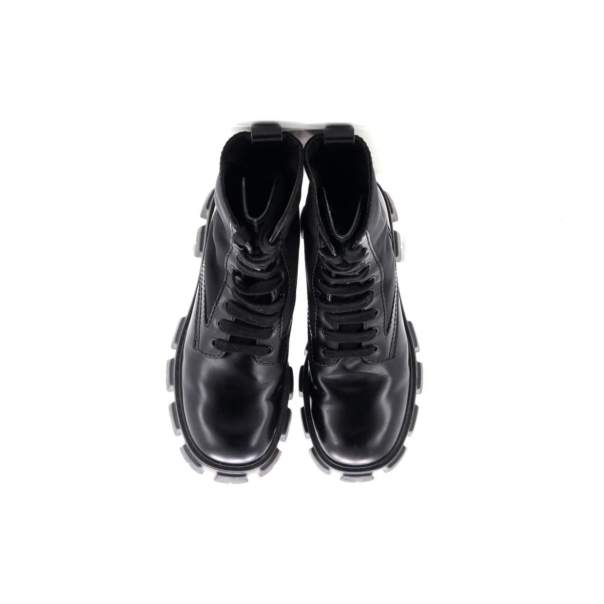 Monolith Combat Boots Leather and Nylon - Deep Luxury
