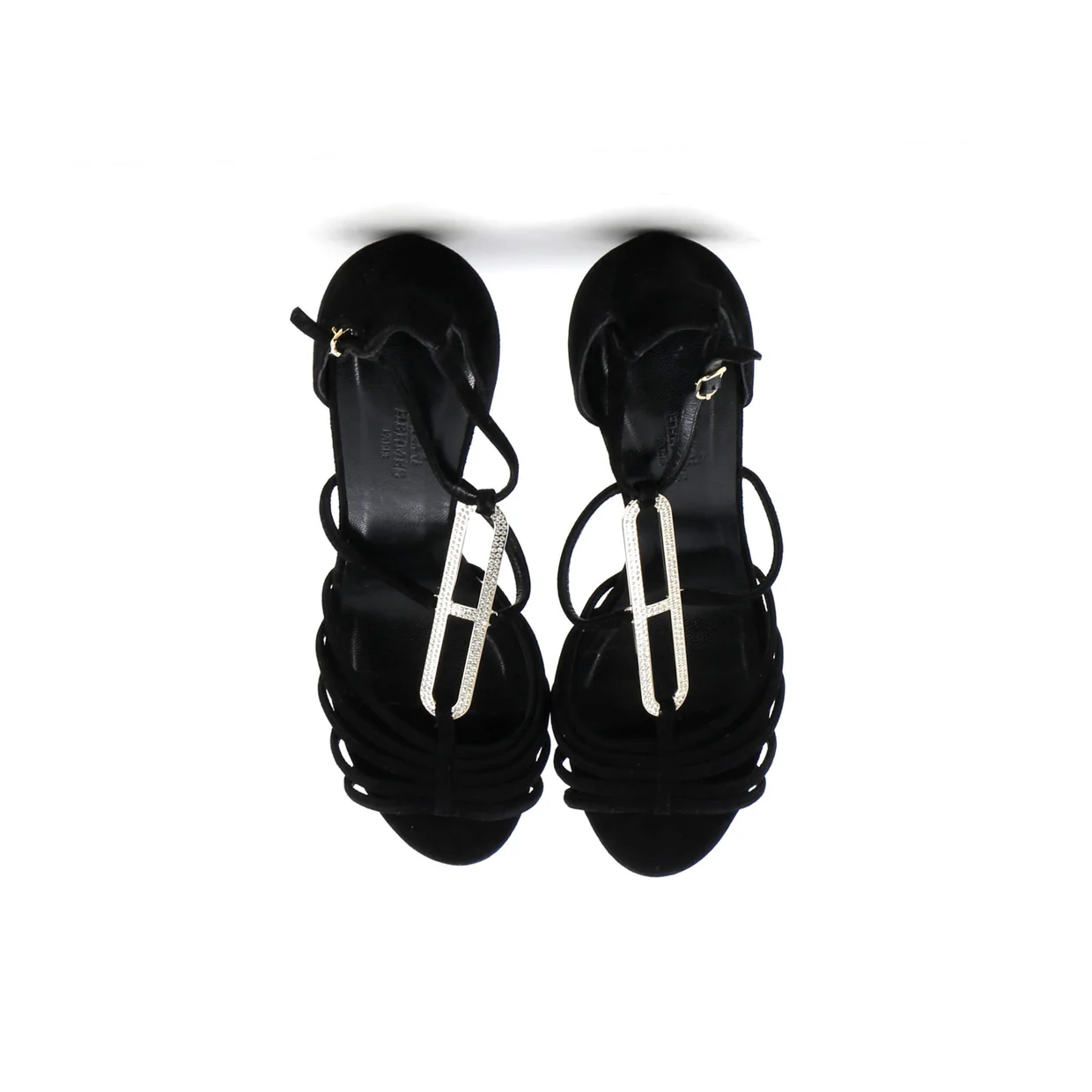 Women's Icone Sandals Embellished Suede 100 - Deep Luxury