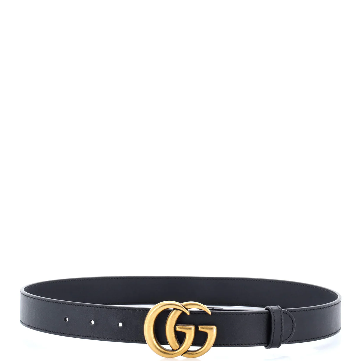 GG Marmont Belt Leather Medium - Deep Luxury