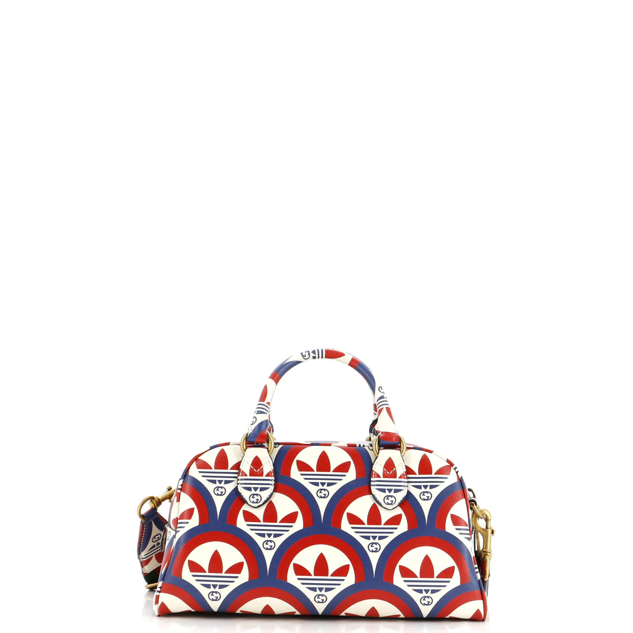x adidas Duffle Bag Printed Leather Mini - Deep Luxury