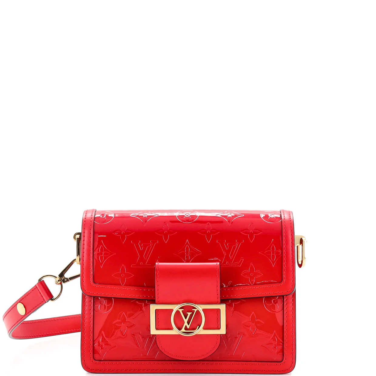 Dauphine Shoulder Bag Monogram Vernis Mini - Deep Luxury