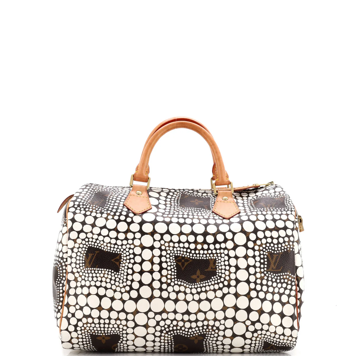 Speedy Handbag Limited Edition Kusama Town Monogram Canvas 30 - Deep Luxury