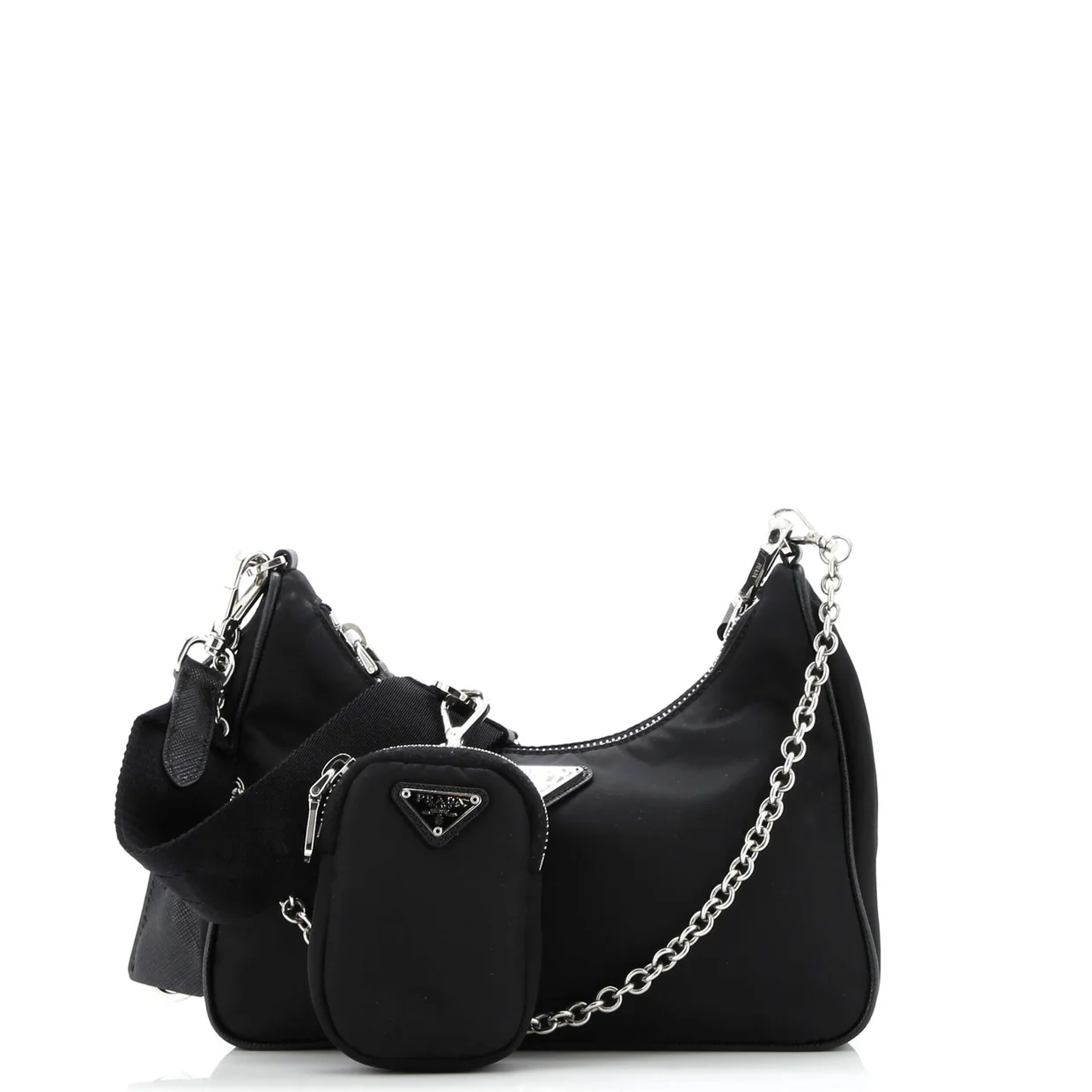 Re-Edition 2005 Shoulder Bag Tessuto Small - Deep Luxury