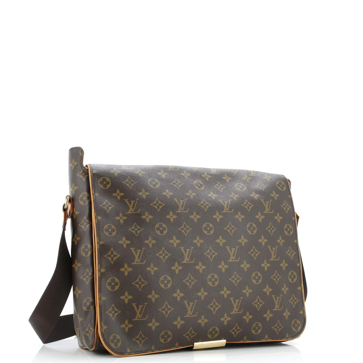 Abbesses Messenger Bag Monogram Canvas - Deep Luxury