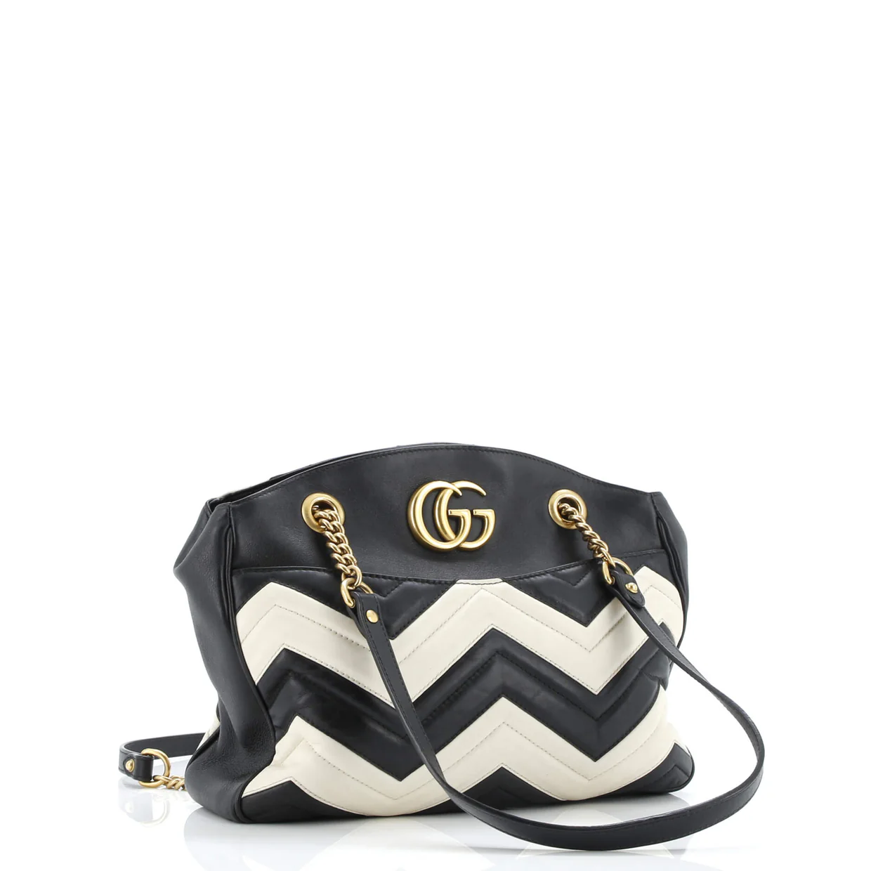 GG Marmont Chain Tote Matelasse Leather Medium - Deep Luxury