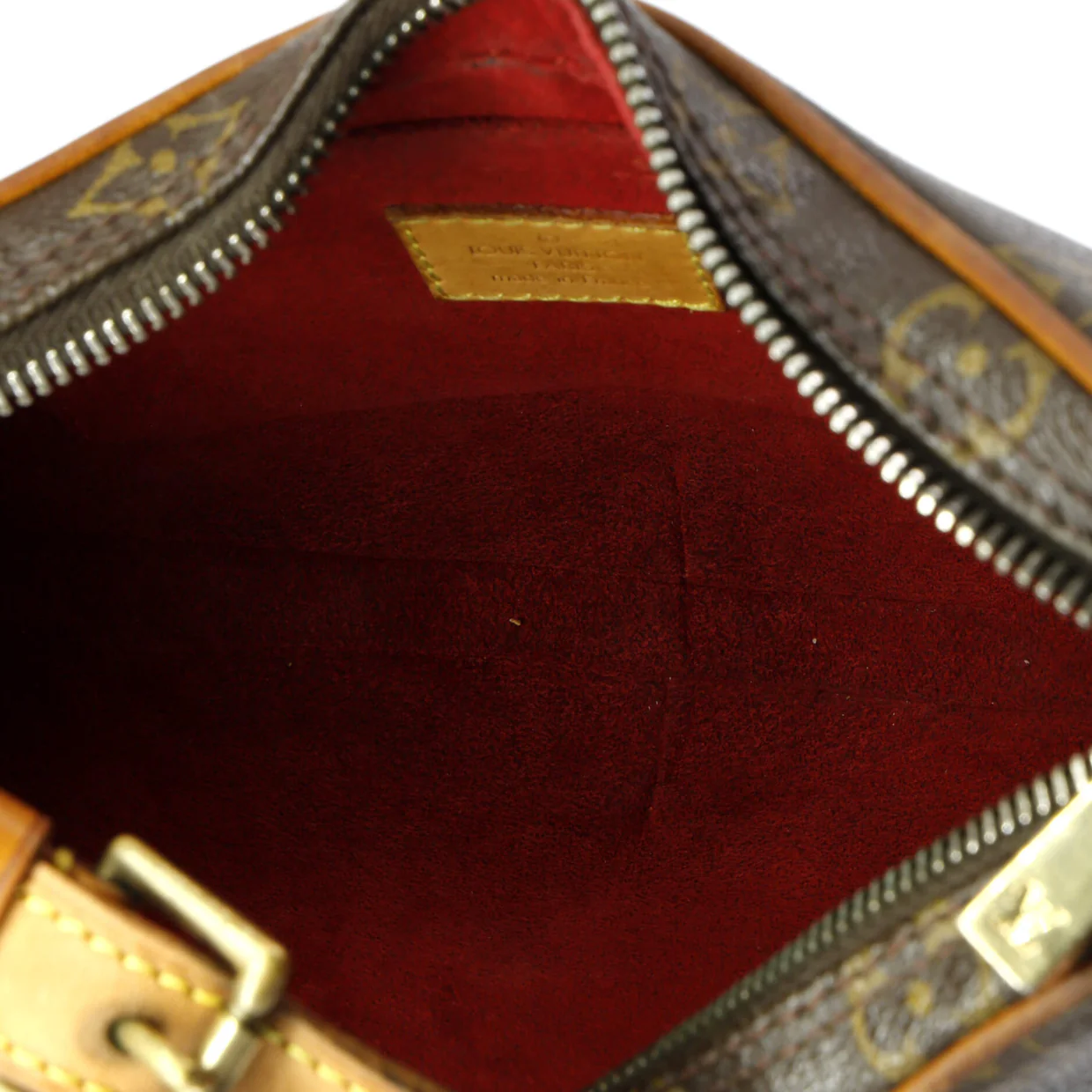 Croissant Handbag Monogram Canvas PM - Deep Luxury