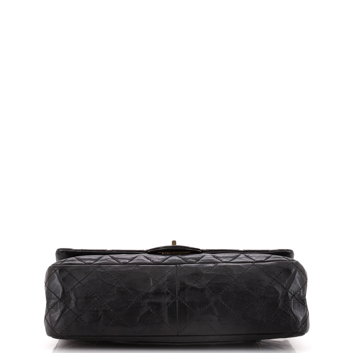 Reissue 2.55 Flap Bag Quilted Aged Calfskin 227 - Deep Luxury