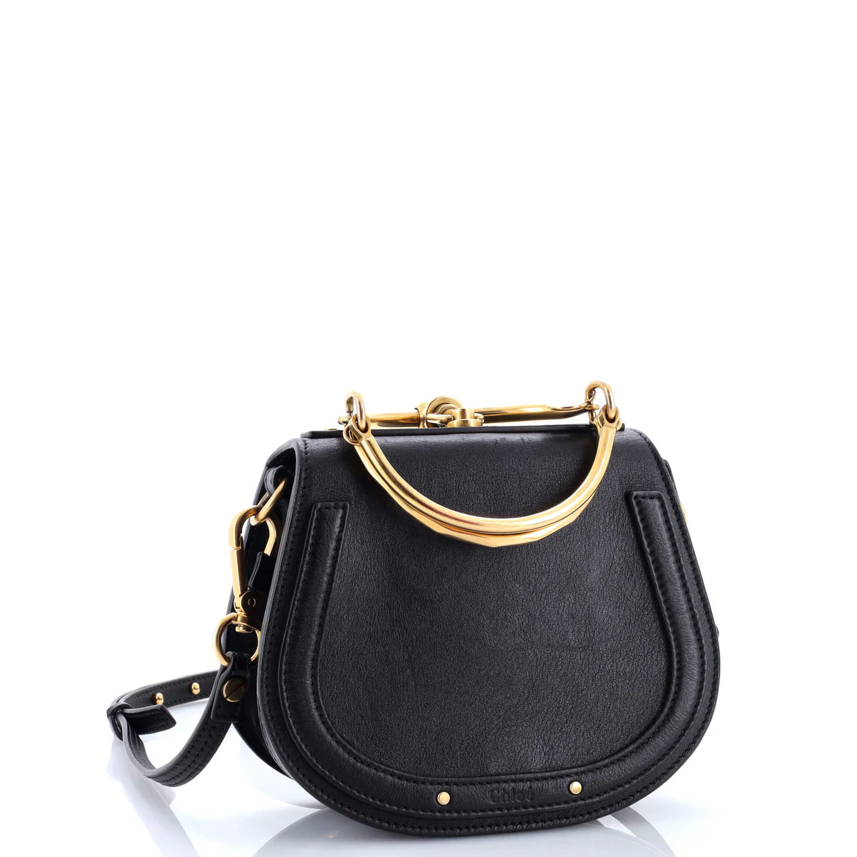 Nile Crossbody Bag Leather Small - Deep Luxury