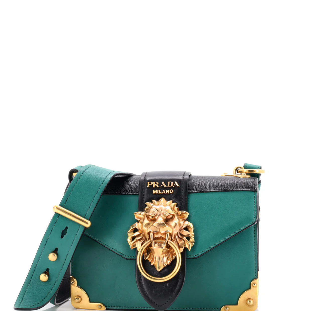 Animalier Cahier Crossbody Bag Leather Small - Deep Luxury