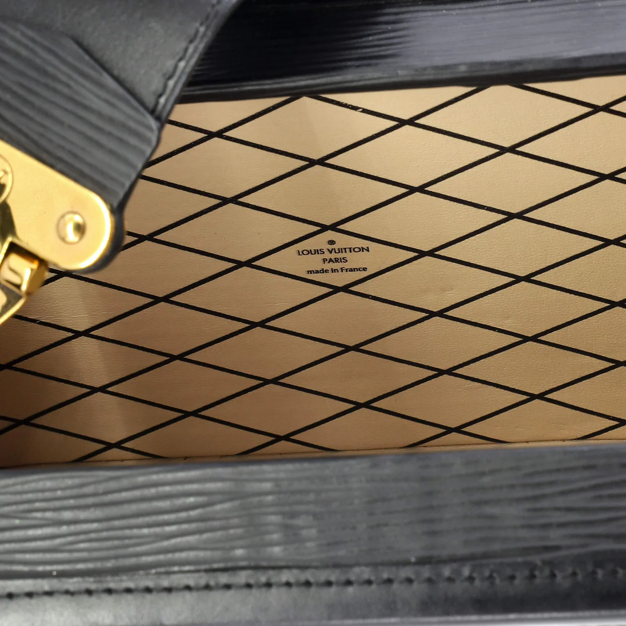 Petite Malle Handbag Epi Leather - Deep Luxury