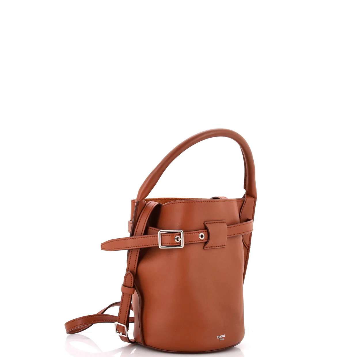 Big Bag Bucket Leather Nano - Deep Luxury