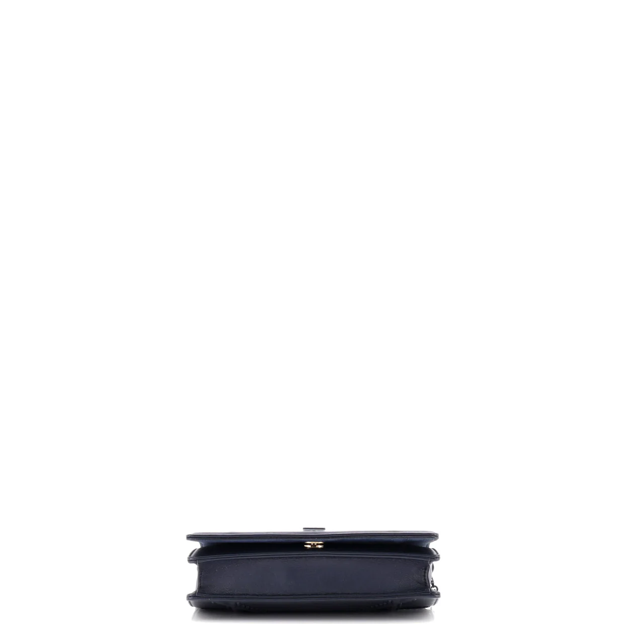 Diorama Wallet on Chain Studded Leather - Deep Luxury