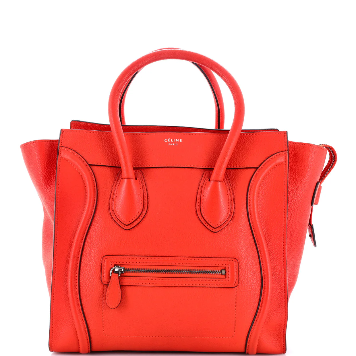 Luggage Bag Grainy Leather Mini - Deep Luxury